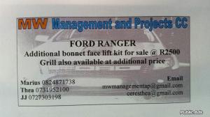 T6 Products and Accessories Ford Ranger