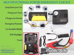 MULTI-FUNCTIONAL POWER EMERGENCY CAR KIT - R1499