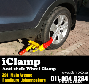 Antitheft Wheel Clamps | Secure Your Car In The Parking Lot