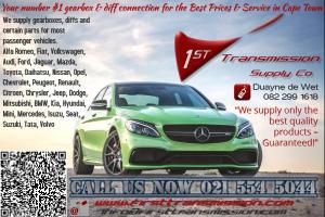 Car gearbox, diff parts repairs supply sales