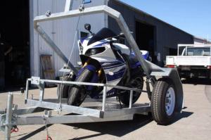 2017 Easy Loading Motorcycle Trailer.