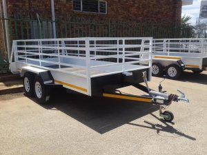 utility trailer double axle