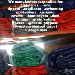 Heavy Duty Tarpaulins & Cargo Nets For Sale ,All Sizes,All Colours