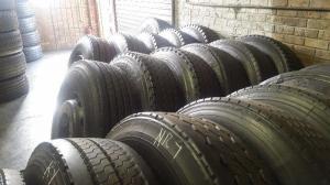 SECOND HAND TRUCK TYRE'S WITH 50-90% TREAD DEPTH FOR SALE