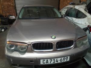 BMW E65 745i preface for stripping