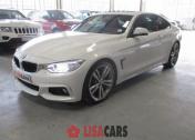 BMW 428i COUPE M SPORT A/T (white) in Germiston
